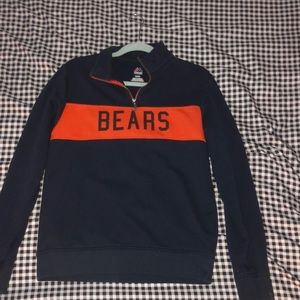 Bears Quarter zip sweatshirt 💙🧡